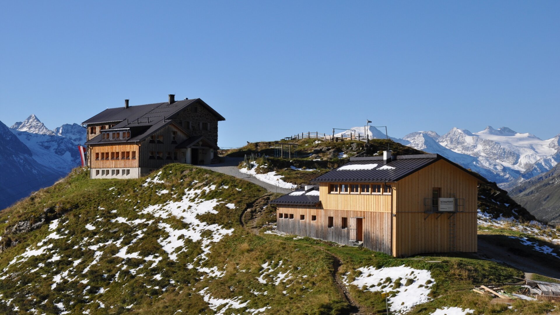 Starkenburgerhütte | © Archiv Sektion